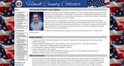 Desktop Screenshot of howellcountycollector.com